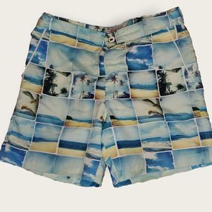 Original Penguin Beach Photos Swim Shorts